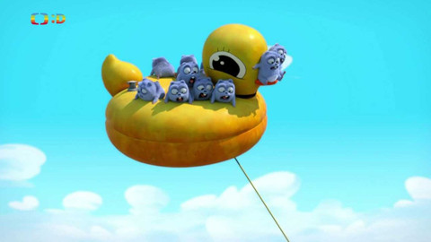 Méďa a lumíci - Rybaření s padákem