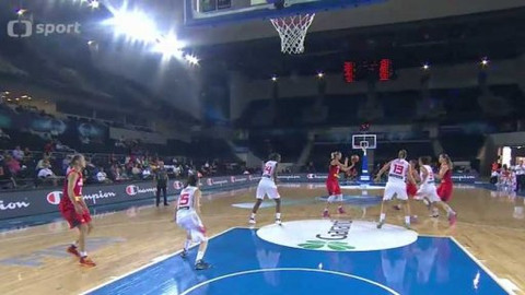 Evropská liga v basketbalu - Španělsko - Česko