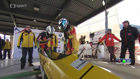 MS v bobech a skeletonu 2019 Kanada - 4. jízda dvojbobu žen