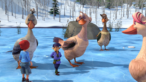 Nils Holgersson - 21/52 Ledová zahrada