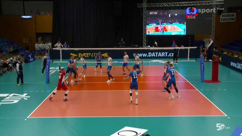 Zlatá evropská volejbalová liga - Česko - Slovensko