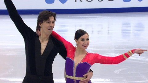 ME v krasobruslení 2018 Rusko - Krátký program tanečních párů