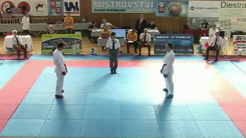 Bojové sporty - MČR v karate ČSKE