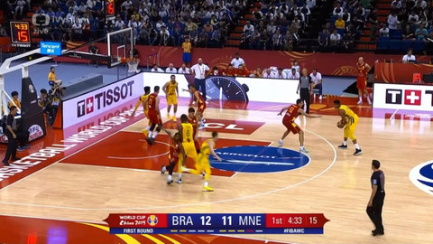 MS v basketbalu 2019 Čína - Brazílie - Černá Hora