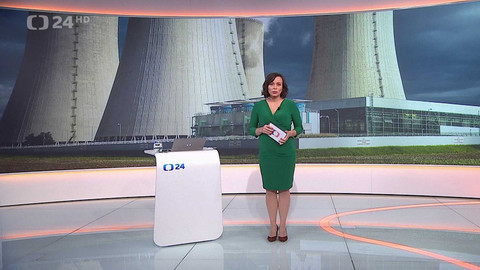 90’ ČT24 - Stavba dalších jaderných bloků v Česku