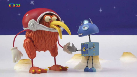 Hravá angličtina s ptáčky kiwi - Malý robot