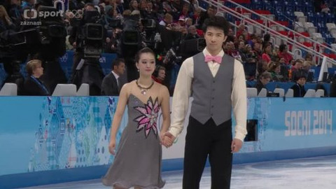 XXII. zimní olympijské hry 2014 Soči - Krasobruslení: taneční páry - krátký program