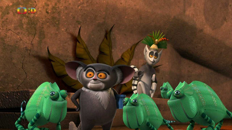 Tučňáci z Madagaskaru - Kdopak sedá u souseda? / Nalíčené liči