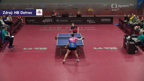 Extraliga stolního tenisu - NH Ostrava – SKST Chodov