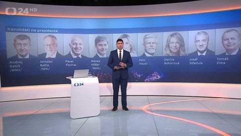 90’ ČT24 - Kdo se nakonec utká o post českého prezidenta?