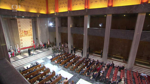 Pietní akt k výročí vzniku Československé republiky - Slavnostní shromáždění k 95. výročí vzniku Československé republiky