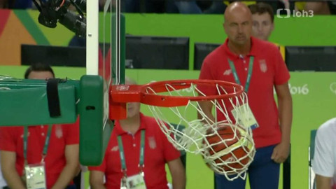 XXXI. letní olympijské hry 2016 Rio de Janeiro - Basketbal: Chorvatsko - Srbsko (muži)