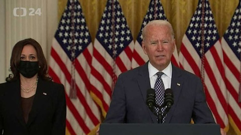 Mimořádné pořady ČT24 - J. Biden k Afghánistánu