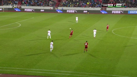 Fotbal - Česko - Srbsko
