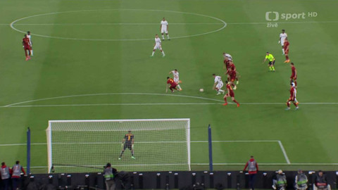 Evropská liga UEFA - AS Řím - Bayer 04 Leverkusen