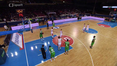 EuroCup v basketbalu - ČEZ Basketball Nymburk - UNICS Kazaň