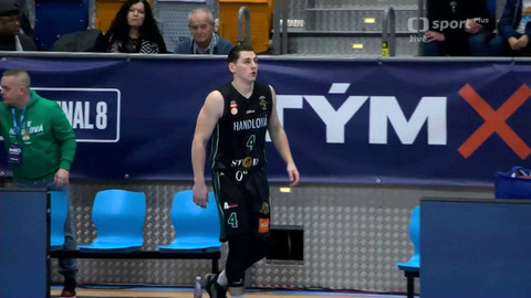 Basketbal - USK Praha - MBK Baník Handlová