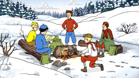 Rychlé šípy - 3/7 Rychlé šípy na zimní výpravě