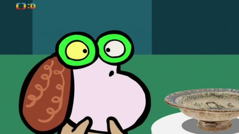 Minuta v muzeu - Mísa se sokolníkem na koni