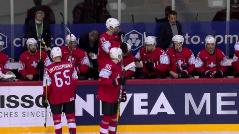 MS v ledním hokeji 2021 Lotyšsko - Švýcarsko - Švédsko