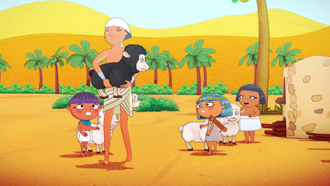 Nefertine na Nilu - 39/52 Černé jehně