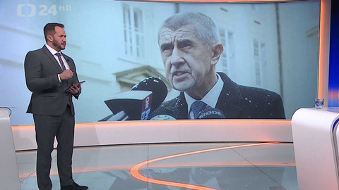 90’ ČT24 - Babiš: rozhodl jsem se vzdát Agrofertu