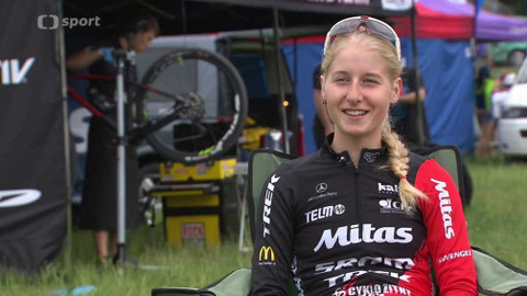 MS horská kola 2016 - Jana Czeczinkarová