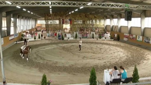 Jezdectví - MČR ve voltiži 2015 Frenštát pod Radhoštěm