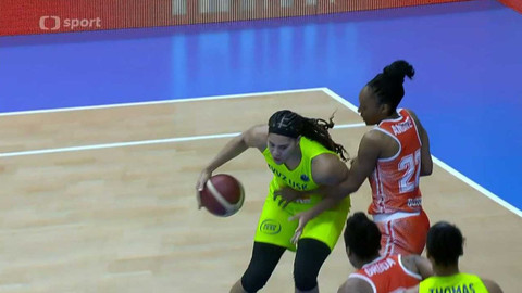 Evropská liga v basketbalu - ZVVZ USK Praha - Beretta Famila Schio