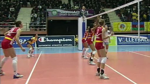 Liga mistrů ve volejbalu - Rabita Baku - VK Agel Prostějov