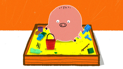 Naše prasátko - 16/52 Pískoviště