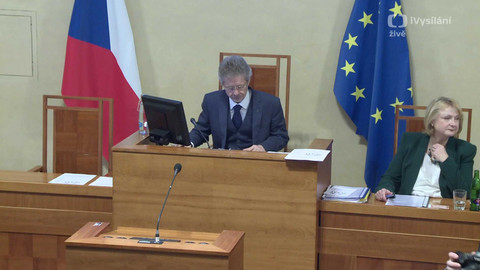 Záznam z jednání schůze Senátu PČR - 26. února