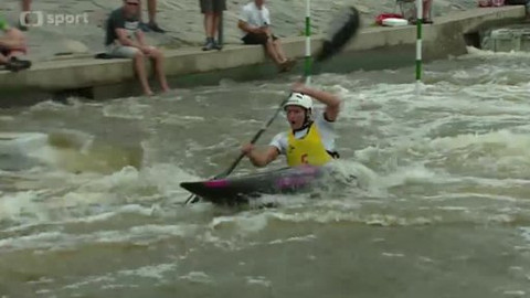 Kanoistika - M ČR ve vodním slalomu Praha -Troja