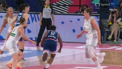 Mistrovství Evropy v basketbalu žen 2023 - Belgie - Srbsko