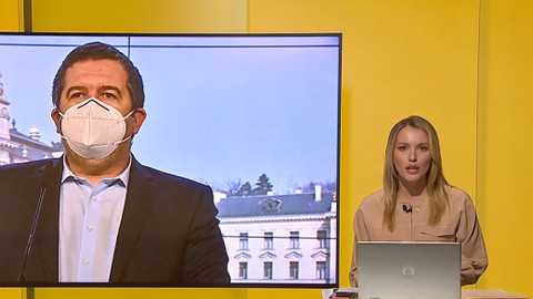 Mimořádné pořady ČT24 - Zrušení služební cesty ministra Hamáčka do Moskvy