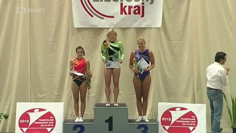 Trampolíny - Mezinárodní závod přátelství 2012