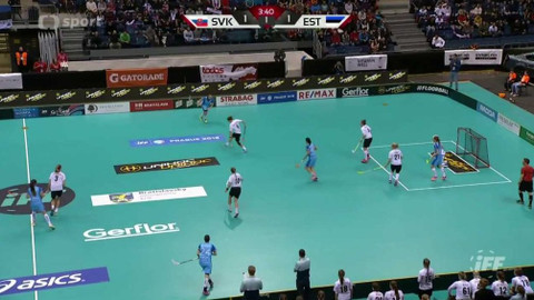 MS ve florbalu 2017 Slovensko - Slovensko - Estonsko