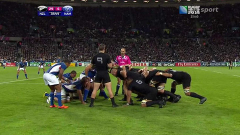 MS v ragby 2015 Anglie - Nový Zéland - Namibie