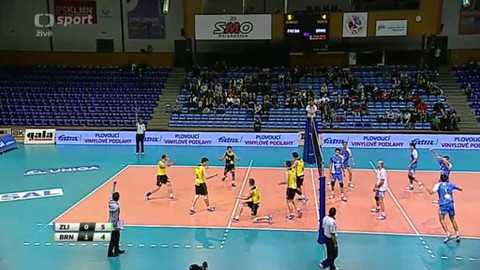 Volejbal - VSC Fatra Zlín – Volejbal Brno