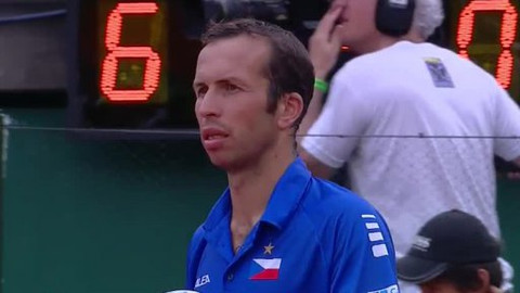 Davis Cup - Argentina - Česko
