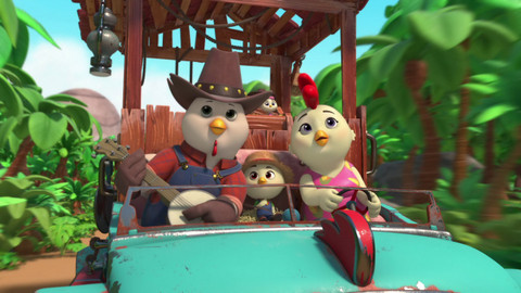 Top Wing: Ptačí kadeti - Kuřata a pirátský poklad / Popkornový večírek Rodovy rodiny