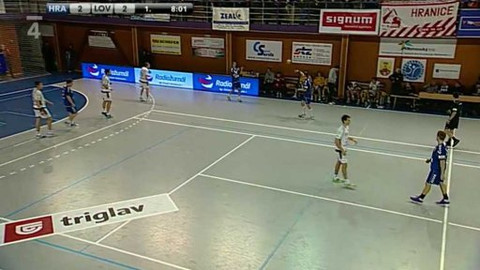 Házená - TJ Cement Hranice - HK A.S.A. Město Lovosice