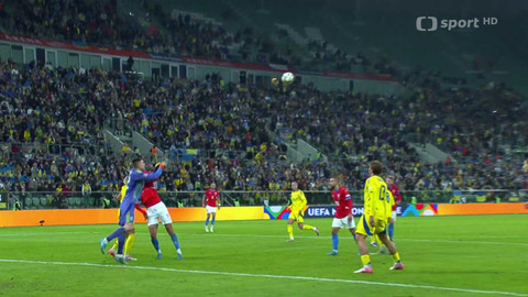 Liga národů UEFA - Ukrajina - Česko