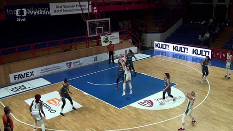 Basketbal - Žabiny Brno - ZVVZ USK Praha