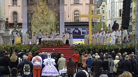 Bohoslužby v České televizi - Národní eucharistický kongres
