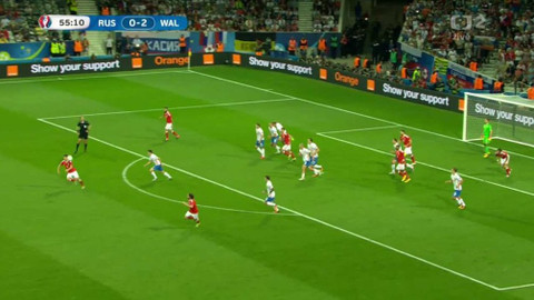 EURO 2016 - Rusko - Wales