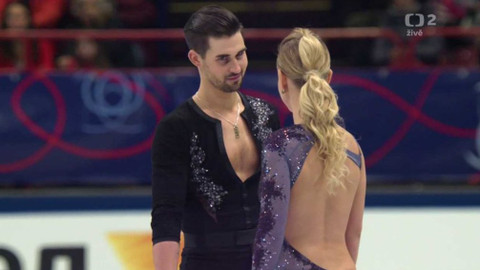 MS v krasobruslení 2018 Itálie - Krátké tance