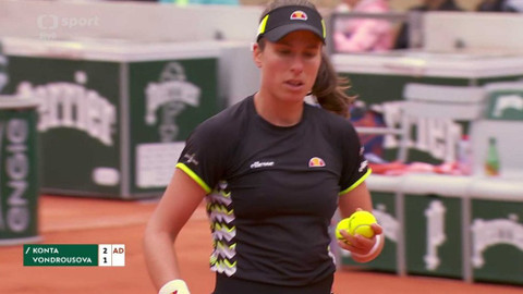 Roland Garros 2019 - Johanna Kontaová - Markéta Vondroušová