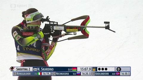 ME v biatlonu 2016 Rusko - Sprint žen na 7,5 km