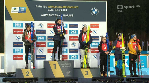 MS v biatlonu 2024 Česko - Studio ČT sport - Nové Město na Moravě